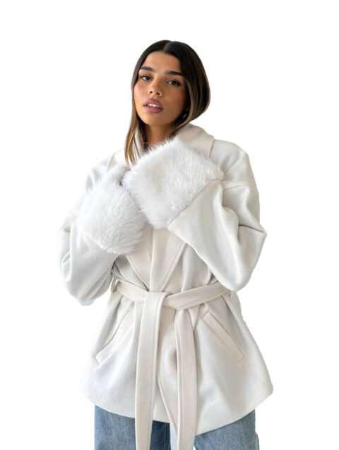 جاكت جوخ متبطن كم فرو مستورد