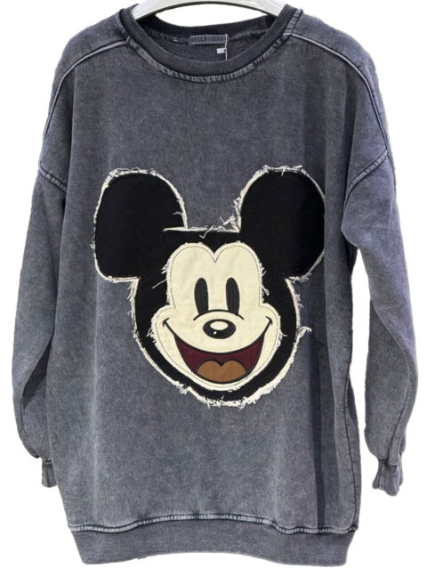 سويت تيشرت ميكي ملتون قطن محجر