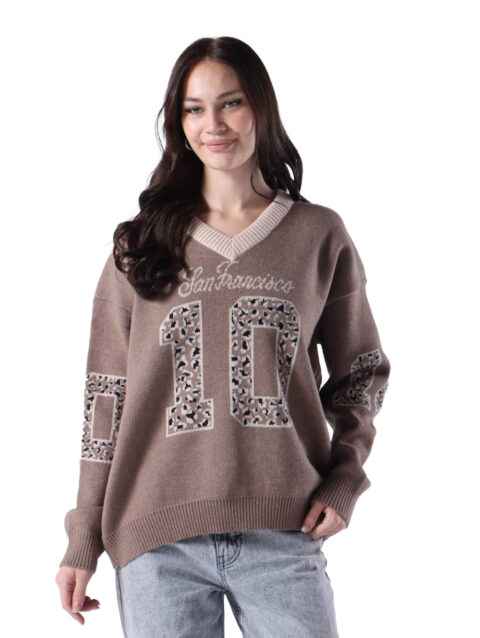 بلوفر تريكو عجينه مستورد تايجر