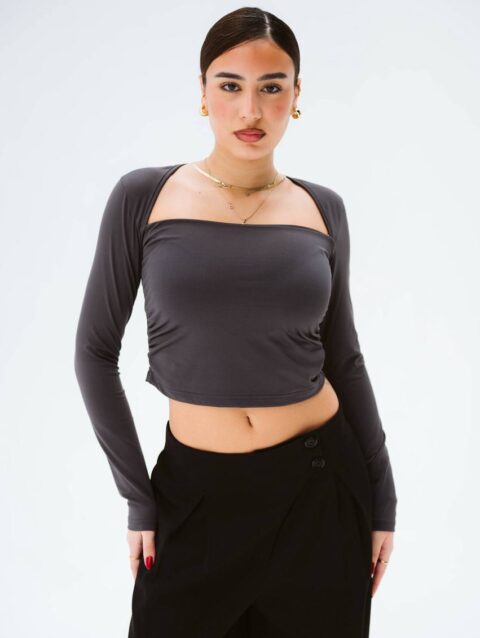 بيزك توب رقبه واسعه مربع