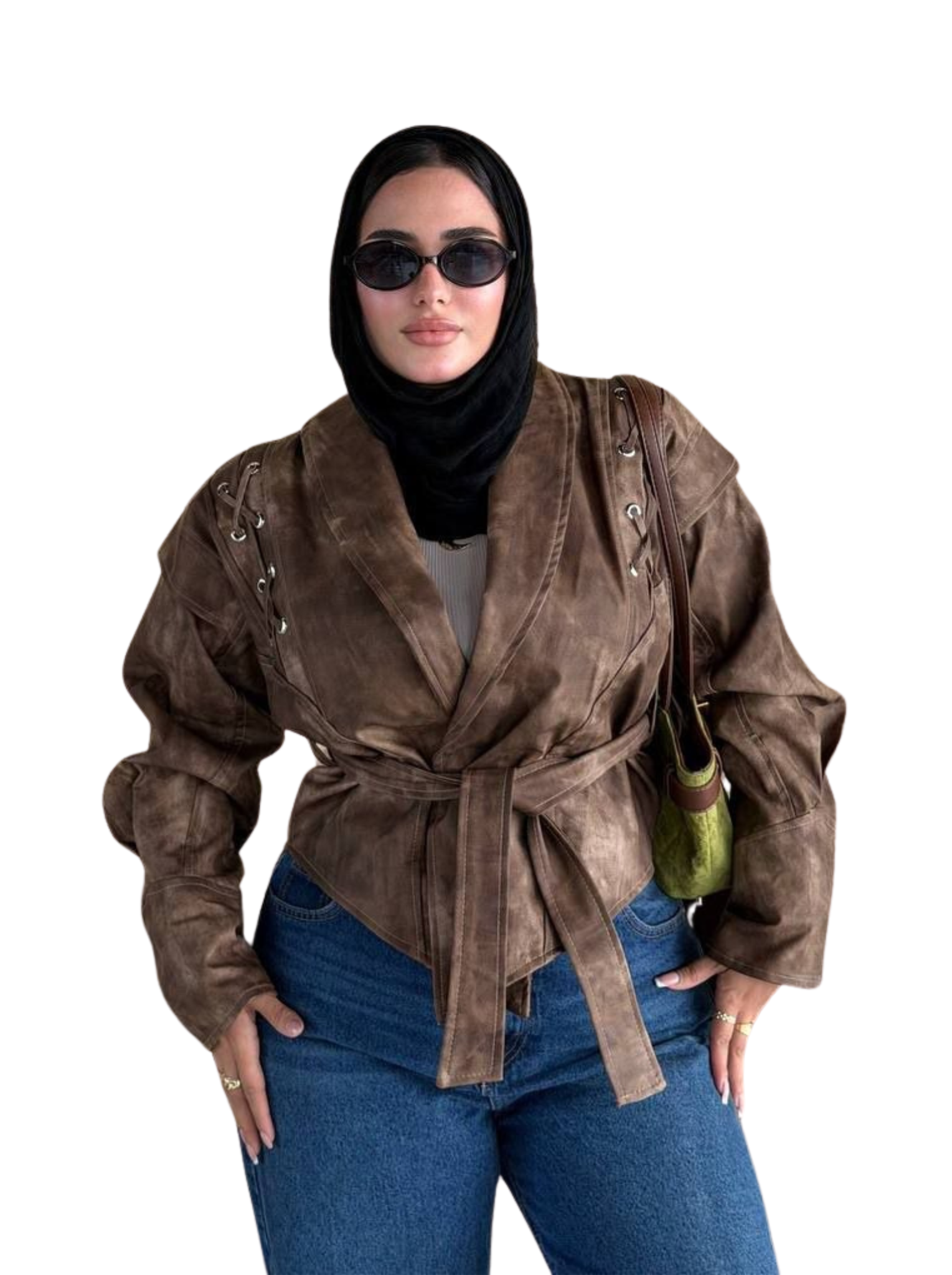 جاكيت جلد طبيعي مستورد - الصورة 3